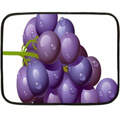 Grape Fruit Double Sided Fleece Blanket (mini) 