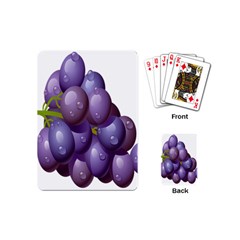 Grape Fruit Playing Cards (mini)  by Mariart