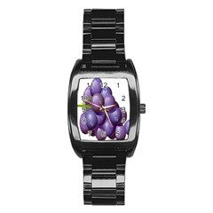 Grape Fruit Stainless Steel Barrel Watch