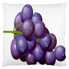 Grape Fruit Standard Flano Cushion Case (two Sides)