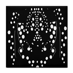 Helmet Original Diffuse Black White Space Tile Coasters by Mariart