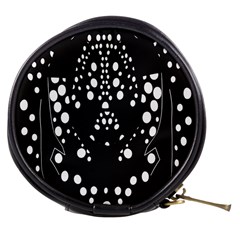 Helmet Original Diffuse Black White Space Mini Makeup Bags by Mariart