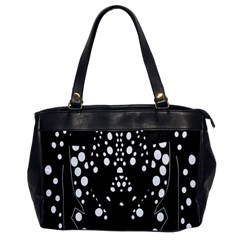 Helmet Original Diffuse Black White Space Office Handbags by Mariart