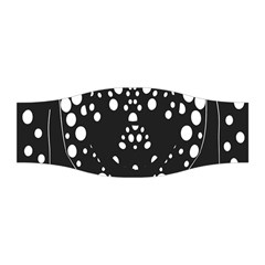 Helmet Original Diffuse Black White Space Stretchable Headband by Mariart