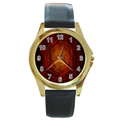 High Res Nostars Orange Gold Round Gold Metal Watch by Mariart