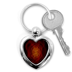 High Res Nostars Orange Gold Key Chains (heart) 