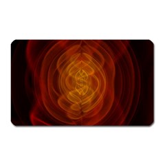 High Res Nostars Orange Gold Magnet (rectangular) by Mariart