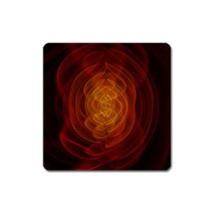 High Res Nostars Orange Gold Square Magnet