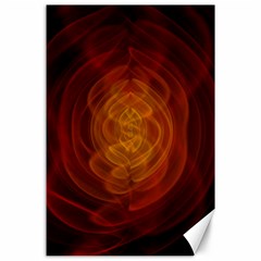 High Res Nostars Orange Gold Canvas 24  X 36 