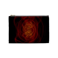 High Res Nostars Orange Gold Cosmetic Bag (medium)  by Mariart