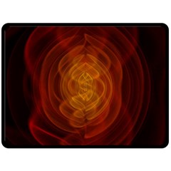 High Res Nostars Orange Gold Fleece Blanket (large) 