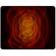 High Res Nostars Orange Gold Fleece Blanket (medium)  by Mariart