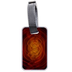 High Res Nostars Orange Gold Luggage Tags (two Sides)