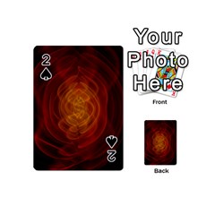 High Res Nostars Orange Gold Playing Cards 54 (mini) 