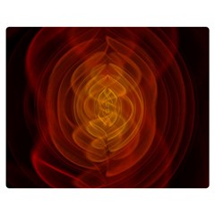 High Res Nostars Orange Gold Double Sided Flano Blanket (medium) 