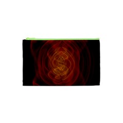 High Res Nostars Orange Gold Cosmetic Bag (xs) by Mariart