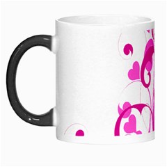 Heart Flourish Pink Valentine Morph Mugs