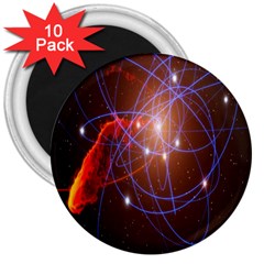 Highest Resolution Version Space Net 3  Magnets (10 Pack)  by Mariart