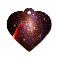 Highest Resolution Version Space Net Dog Tag Heart (one Side) by Mariart