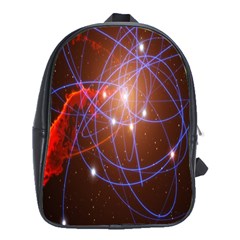 Highest Resolution Version Space Net School Bag (xl) by Mariart