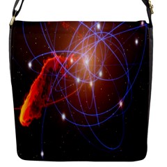 Highest Resolution Version Space Net Flap Messenger Bag (s)