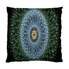 Hipnotic Star Space White Green Standard Cushion Case (two Sides) by Mariart