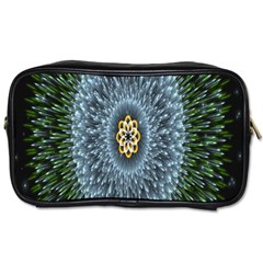 Hipnotic Star Space White Green Toiletries Bags by Mariart