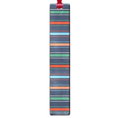 Horizontal Line Blue Green Large Book Marks by Mariart