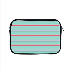 Horizontal Line Blue Red Apple MacBook Pro 15  Zipper Case