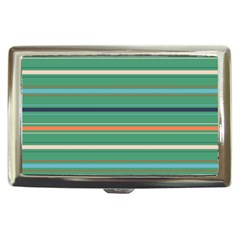 Horizontal Line Green Red Orange Cigarette Money Cases