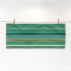 Horizontal Line Green Red Orange Cosmetic Storage Cases