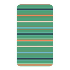 Horizontal Line Green Red Orange Memory Card Reader by Mariart