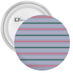 Horizontal Line Green Pink Gray 3  Buttons Front