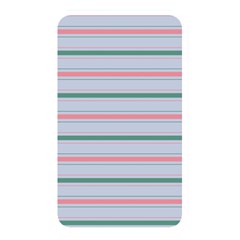 Horizontal Line Green Pink Gray Memory Card Reader by Mariart