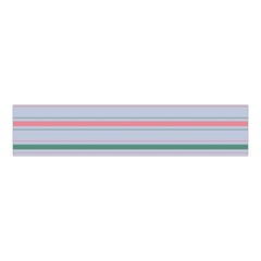 Horizontal Line Green Pink Gray Velvet Scrunchie by Mariart