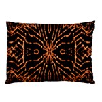 Golden Fire Pattern Polygon Space Pillow Case 26.62 x18.9  Pillow Case