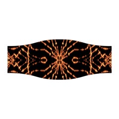 Golden Fire Pattern Polygon Space Stretchable Headband by Mariart