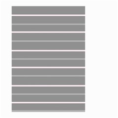 Horizontal Line Grey Pink Small Garden Flag (two Sides)