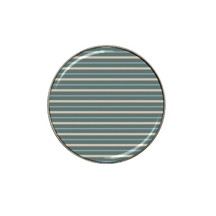 Horizontal Line Grey Blue Hat Clip Ball Marker