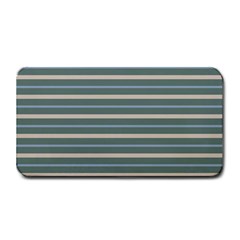 Horizontal Line Grey Blue Medium Bar Mats