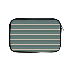 Horizontal Line Grey Blue Apple Macbook Pro 13  Zipper Case