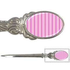 Line Pink Vertical Letter Openers by Mariart