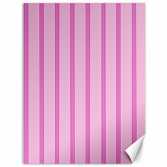 Line Pink Vertical Canvas 36  X 48   by Mariart