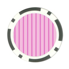 Line Pink Vertical Poker Chip Card Guard (10 Pack)