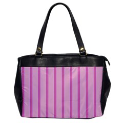 Line Pink Vertical Office Handbags by Mariart