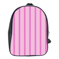 Line Pink Vertical School Bag (xl)