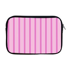 Line Pink Vertical Apple Macbook Pro 17  Zipper Case by Mariart