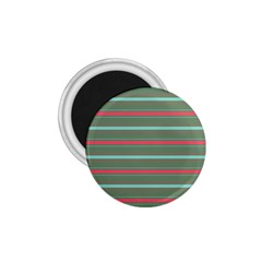 Horizontal Line Red Green 1 75  Magnets by Mariart