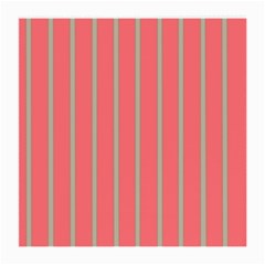 Line Red Grey Vertical Medium Glasses Cloth by Mariart