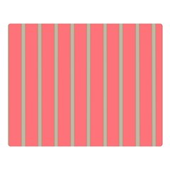 Line Red Grey Vertical Double Sided Flano Blanket (large)  by Mariart